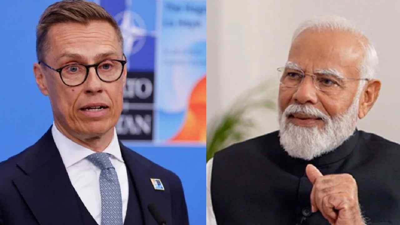 Finland: '' India is a super power '.. Finland President praise ..