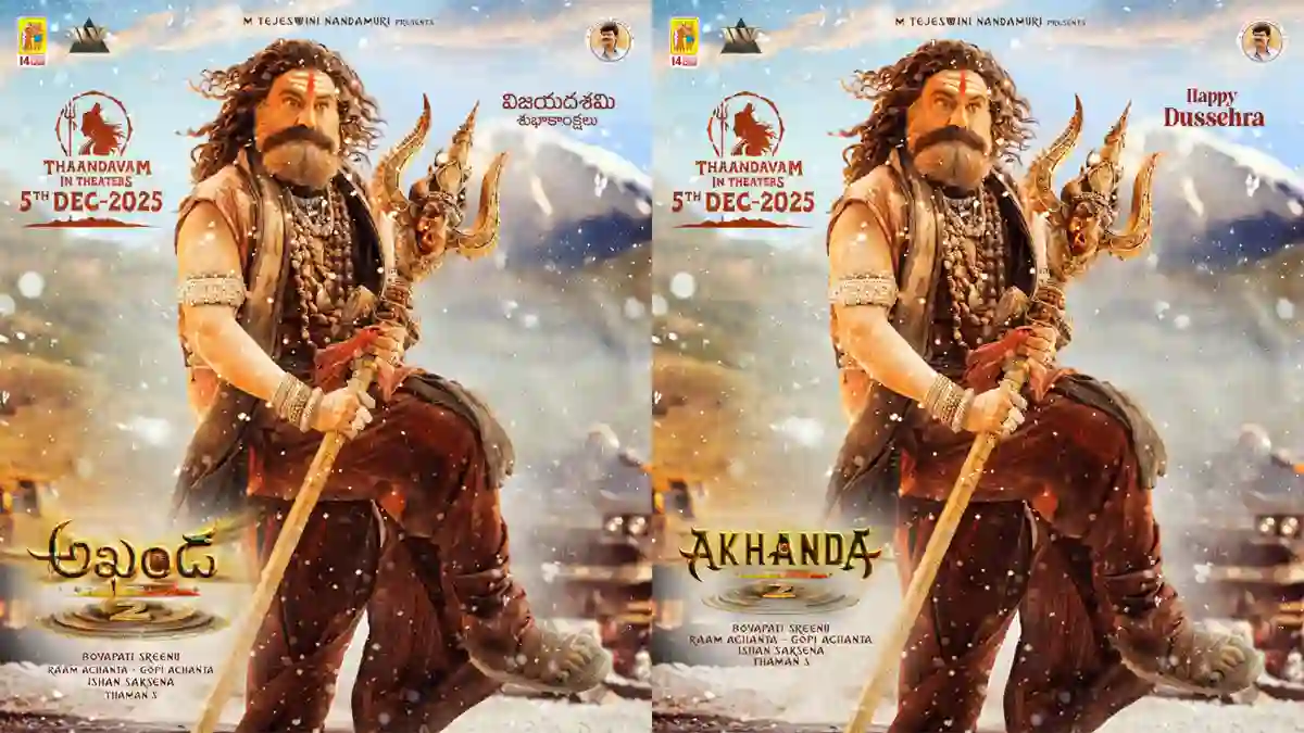 'Akhanda 2 Tandavam' impressed with a powerful poster