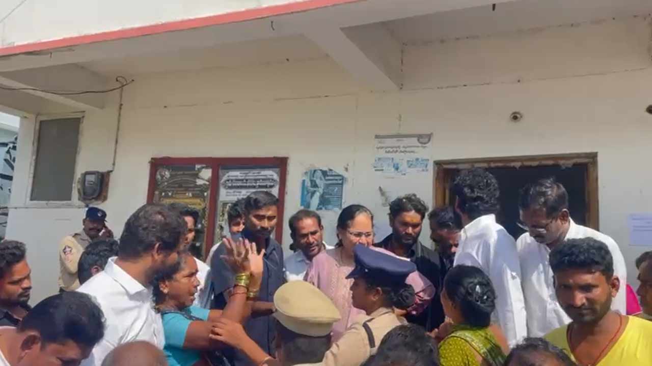 MLA Lokam Naga Madhavi: Jana Sena woman MLA was targeted by fishermen..