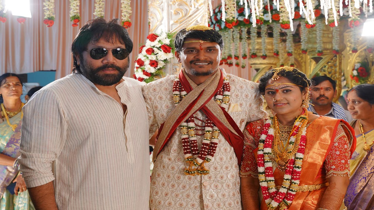 Sandeep Reddy: Sandeep Reddy Vanga for assistant director's wedding..