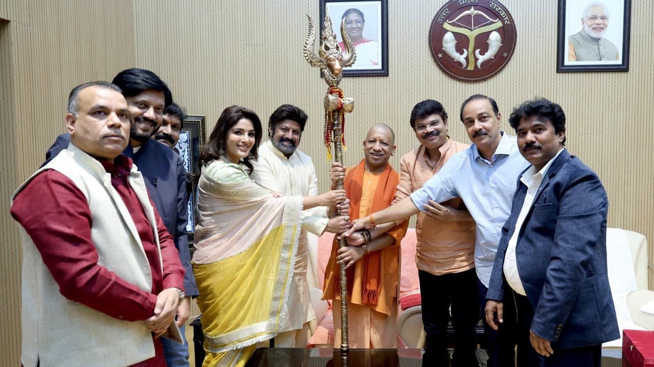 Akhanda 2 : Akhanda 2 team met UP CM Yogi