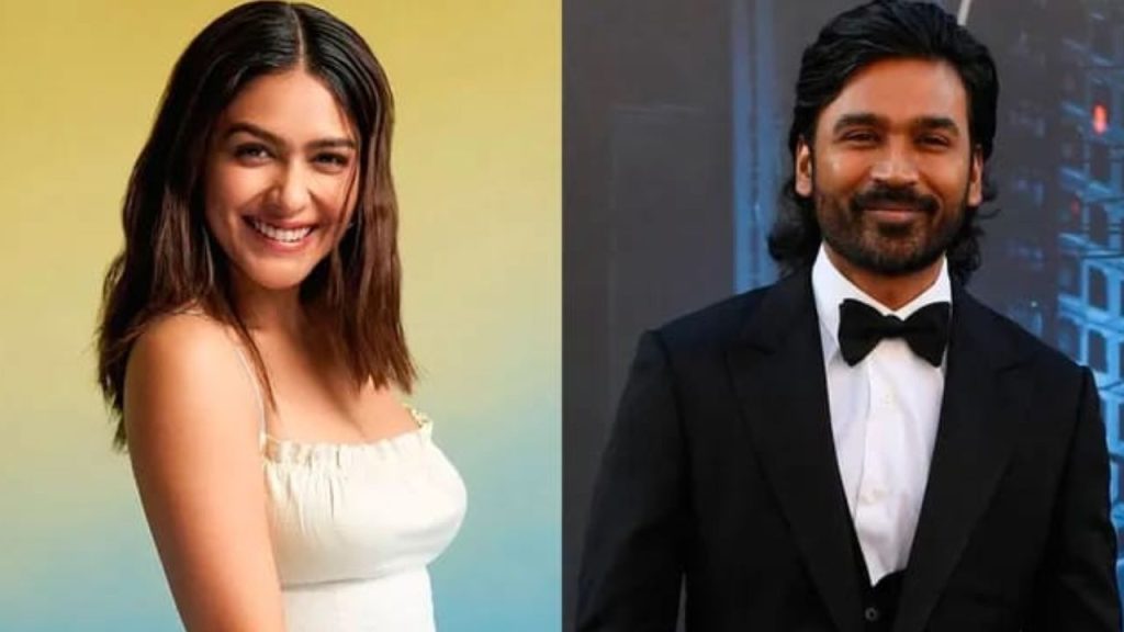 Dhanush Mrunal Thakur Dating Rumors Viral Instagram Exchange