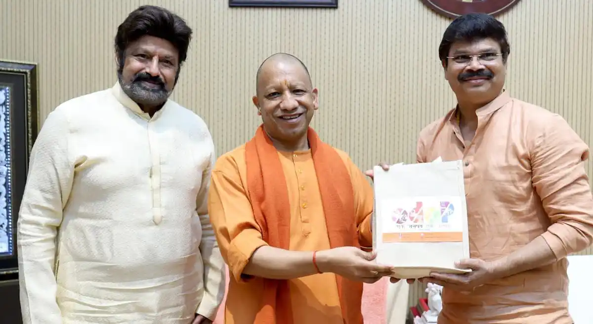 Photo Moment: Team 'Akhanda' with Powerful CM