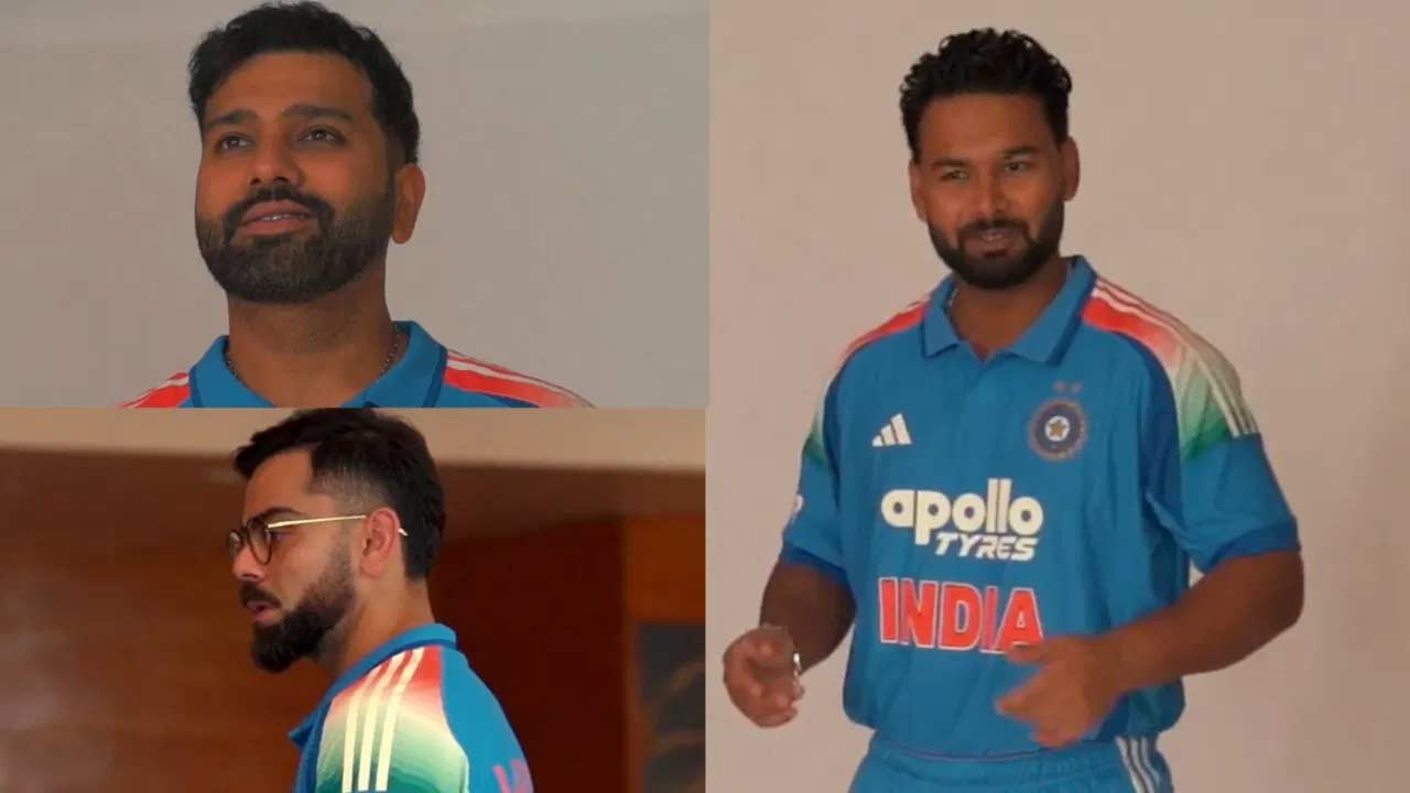 Team India Photoshoot: Team India's fun photo shoot before the ODI series! Have you seen the video?