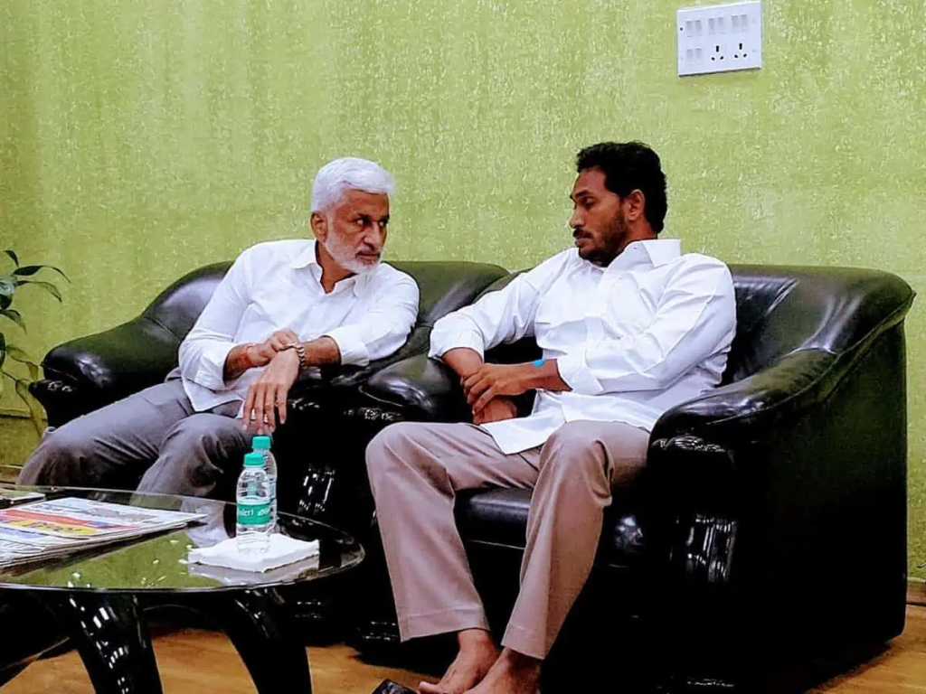 Vijaya Sai Reddy who is going to start a new political party. Is it Jagan's strategy?