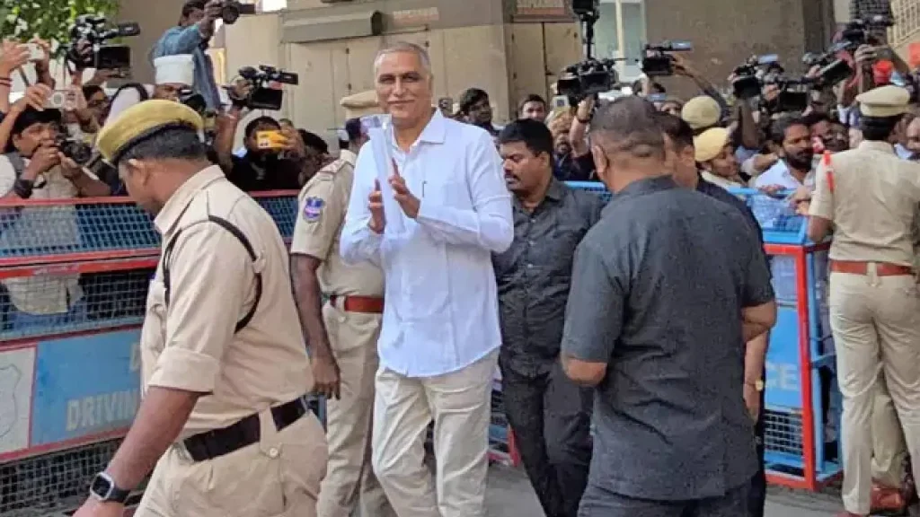 Harish Rao warns police